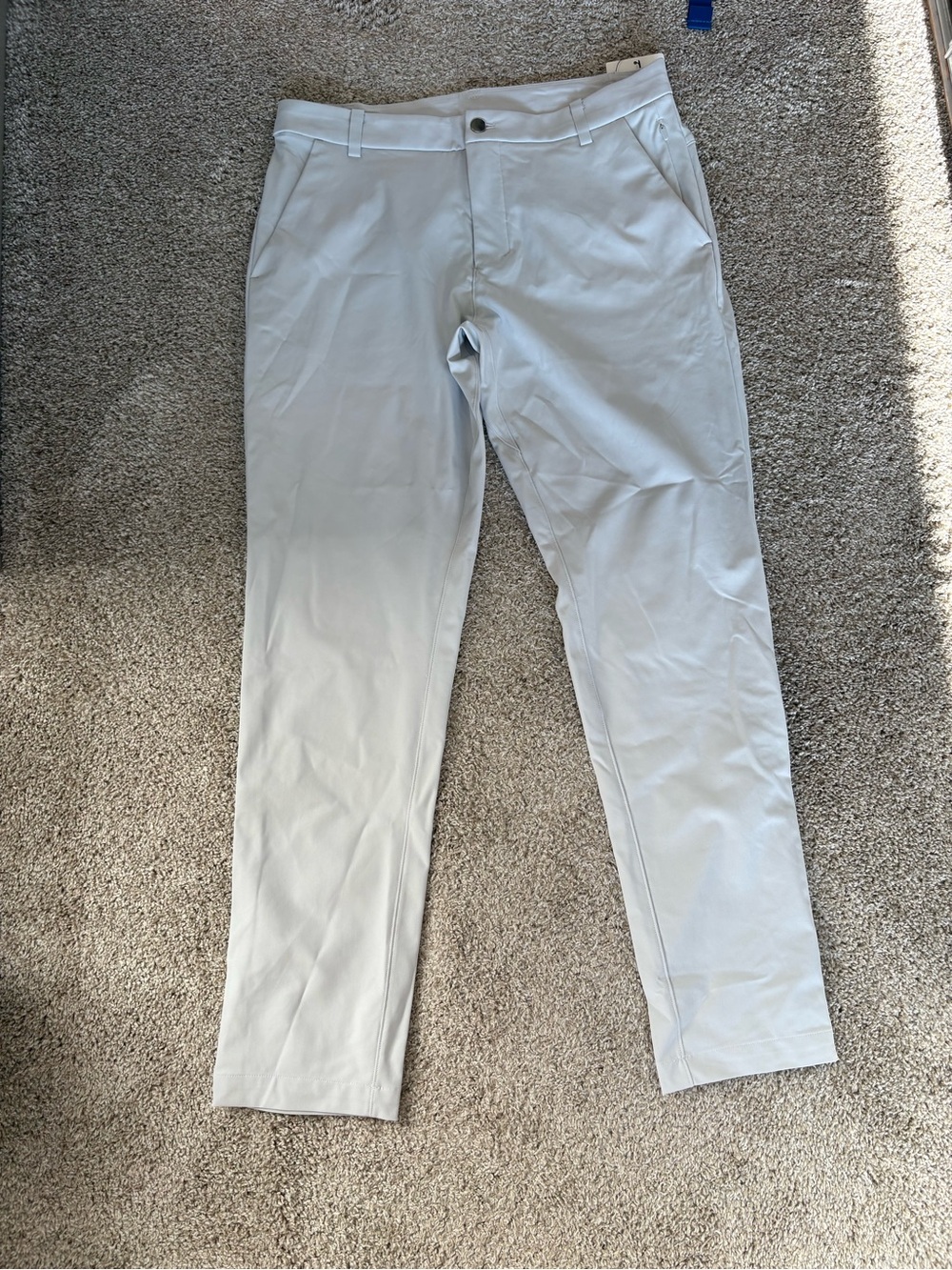 Men's Light Gray Lululemon Casual Chino Pants